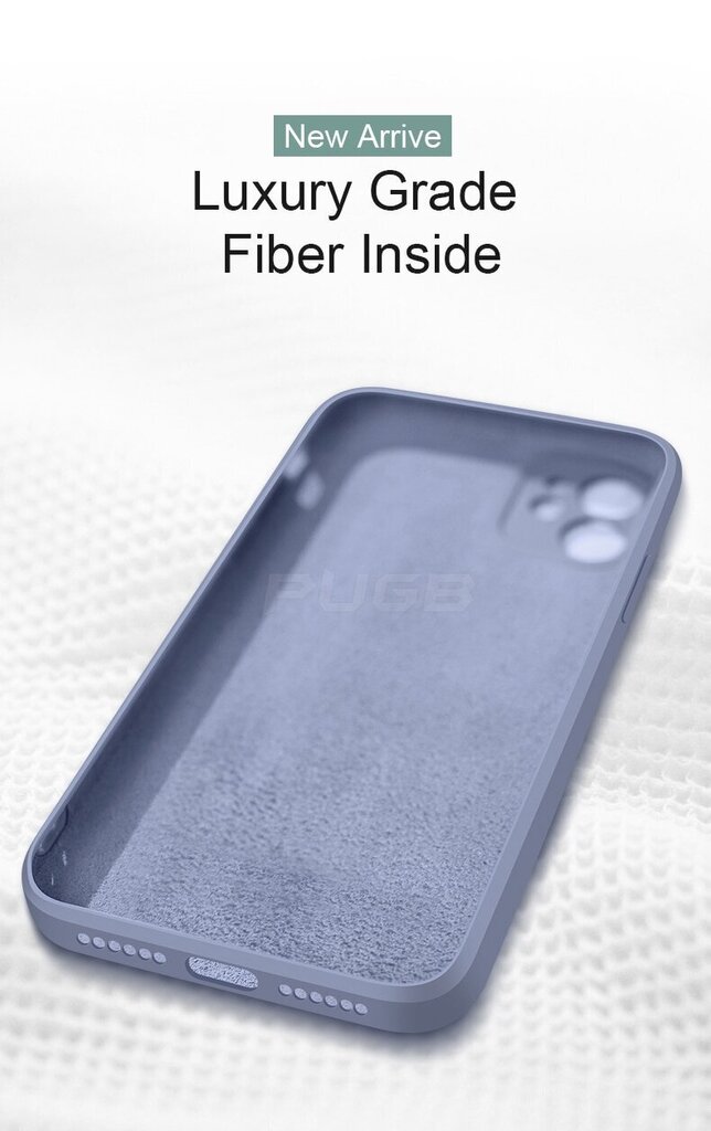 iPhone 12 Mini (5,4″) Silikoninen Suojakuori V12 – Vaaleanvioletti hinta ja tiedot | Puhelimen kuoret ja kotelot | hobbyhall.fi