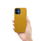 ZILLIONAIRE iPhone 12 Mini (5,4”) Lizard nahkainen suojakuori – Keltainen hinta ja tiedot | Puhelimen kuoret ja kotelot | hobbyhall.fi