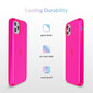 iPhone 12 Mini (5,4″) Neon suojakuori – Pinkki hinta ja tiedot | Puhelimen kuoret ja kotelot | hobbyhall.fi
