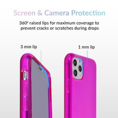 iPhone 12 Mini (5,4″) Neon suojakuori – Violetti hinta ja tiedot | Puhelimen kuoret ja kotelot | hobbyhall.fi