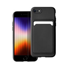 iPhone 7/8/SE 2020 (4.7″) Forcell CARD suojakuori – Musta hinta ja tiedot | Puhelimen kuoret ja kotelot | hobbyhall.fi