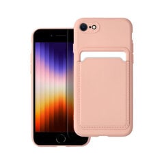 iPhone 7/8/SE 2020 (4.7″) Forcell CARD suojakuori – Vaaleanpunainen hinta ja tiedot | Puhelimen kuoret ja kotelot | hobbyhall.fi