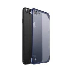 iPhone 7/8/SE 2020 (4,7″) kehyksetön läpinäkyvä kotelo – Sininen hinta ja tiedot | Puhelimen kuoret ja kotelot | hobbyhall.fi
