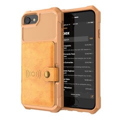 iPhone 7/8/SE (4,7″) Wallet suojakuori – Keltainen hinta ja tiedot | Puhelimen kuoret ja kotelot | hobbyhall.fi