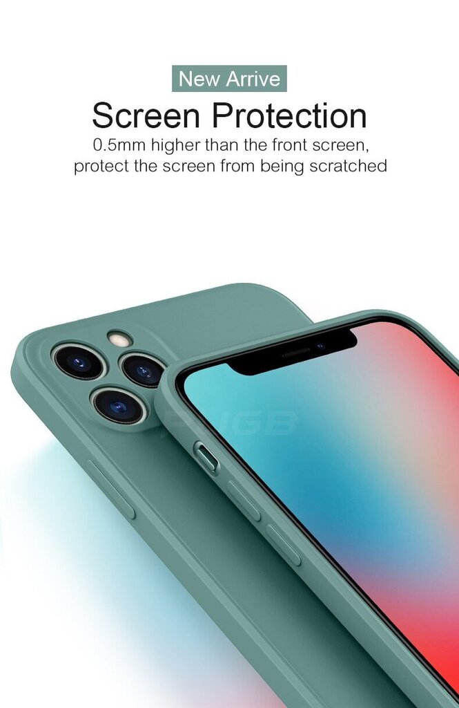 iPhone 11 Pro Max (6,5″) Silikoninen Suojakuori V12 – Vaaleanpunainen hinta ja tiedot | Puhelimen kuoret ja kotelot | hobbyhall.fi