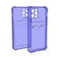 Shockproof Card silikonikuori iPhone 11 Pro Max (6,5″) – Violetti hinta ja tiedot | Puhelimen kuoret ja kotelot | hobbyhall.fi