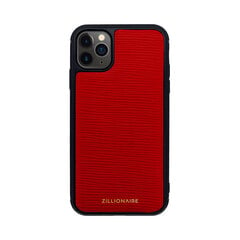 ZILLIONAIRE iPhone 11 Pro Max (6,5″) Waves nahkainen suojakuori – Punainen hinta ja tiedot | Puhelimen kuoret ja kotelot | hobbyhall.fi