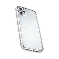 iPhone 11 Pro Max (6,5″) Matta Silikoninen Suojakuori 2020 – Hopea hinta ja tiedot | Puhelimen kuoret ja kotelot | hobbyhall.fi