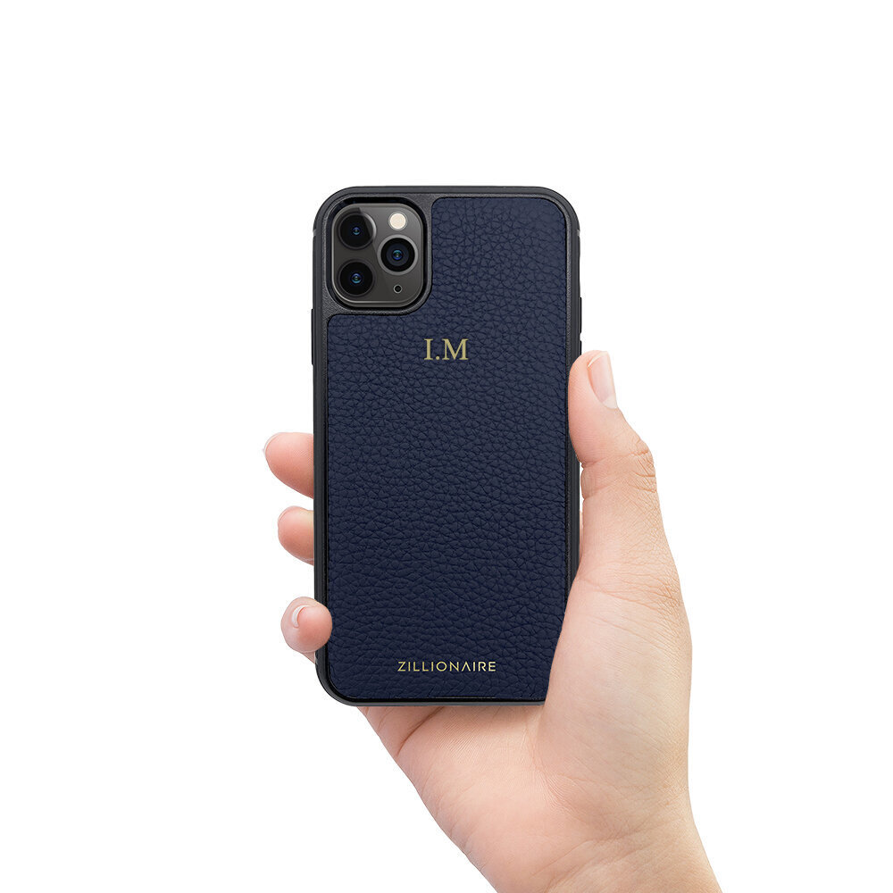 ZILLIONAIRE iPhone 11 Pro Max (6,5″) Calf nahkainen suojakuori – Tummansininen hinta ja tiedot | Puhelimen kuoret ja kotelot | hobbyhall.fi