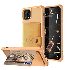 iPhone 11 Pro Max (6,5″) Wallet suojakuori – Keltainen hinta ja tiedot | Puhelimen kuoret ja kotelot | hobbyhall.fi