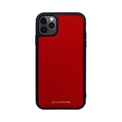 ZILLIONAIRE iPhone 11 Pro (5,8″) Waves nahkainen suojakuori – Punainen hinta ja tiedot | Puhelimen kuoret ja kotelot | hobbyhall.fi