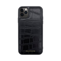ZILLIONAIRE iPhone 11 Pro (5,8″) Croco Matte nahkainen suojakuori – Musta hinta ja tiedot | Puhelimen kuoret ja kotelot | hobbyhall.fi