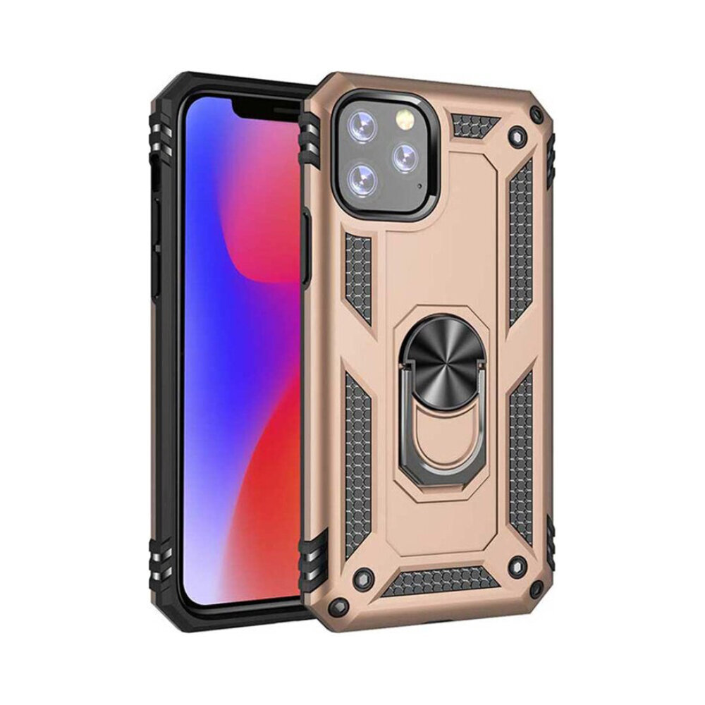 iPhone 11 Pro (5,8″) Shockproof suojakotelo – Kulta hinta ja tiedot | Puhelimen kuoret ja kotelot | hobbyhall.fi