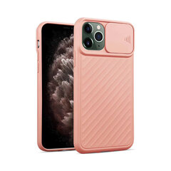iPhone 11 Pro (5,8″) Silikoninen Suojakuori Shockproof – Vaaleanpunainen hinta ja tiedot | Puhelimen kuoret ja kotelot | hobbyhall.fi