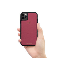 ZILLIONAIRE iPhone 11 Pro (5,8″) Calf nahkainen suojakuori – Pinkki hinta ja tiedot | Puhelimen kuoret ja kotelot | hobbyhall.fi