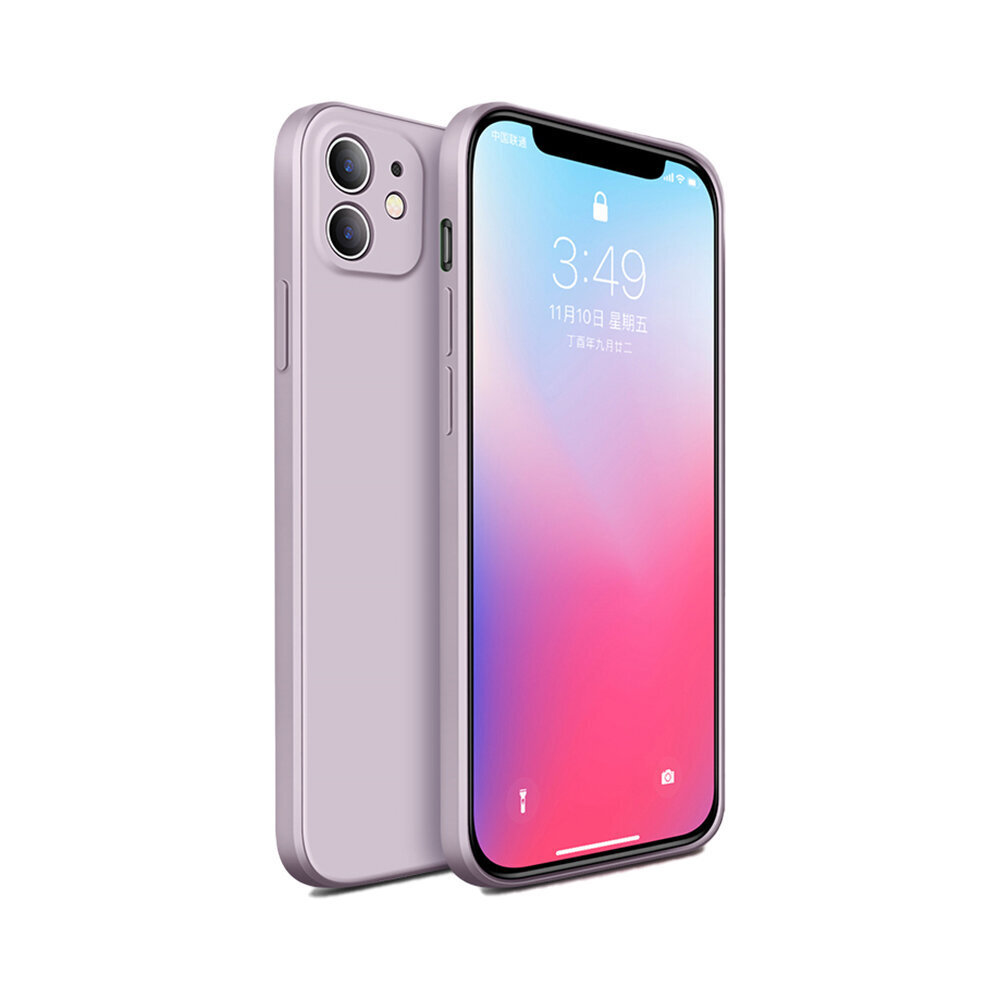 iPhone 11 Pro (5,8″) Silikoninen Suojakuori V12 – Violetti hinta ja tiedot | Puhelimen kuoret ja kotelot | hobbyhall.fi