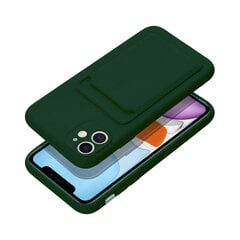 iPhone 11 (6,1″) Forcell CARD suojakuori – Tummanvihreä hinta ja tiedot | Puhelimen kuoret ja kotelot | hobbyhall.fi