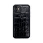 ZILLIONAIRE iPhone 11 (6,1″) Croco Finger nahkainen suojakuori – Musta hinta ja tiedot | Puhelimen kuoret ja kotelot | hobbyhall.fi