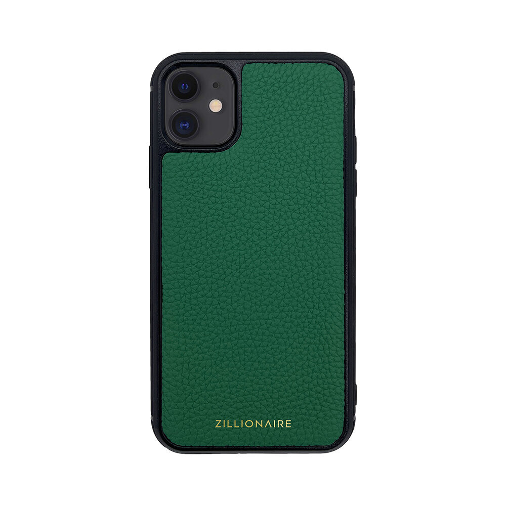 ZILLIONAIRE iPhone 11 (6,1″) Calf nahkainen suojakuori – Vihreä hinta ja tiedot | Puhelimen kuoret ja kotelot | hobbyhall.fi