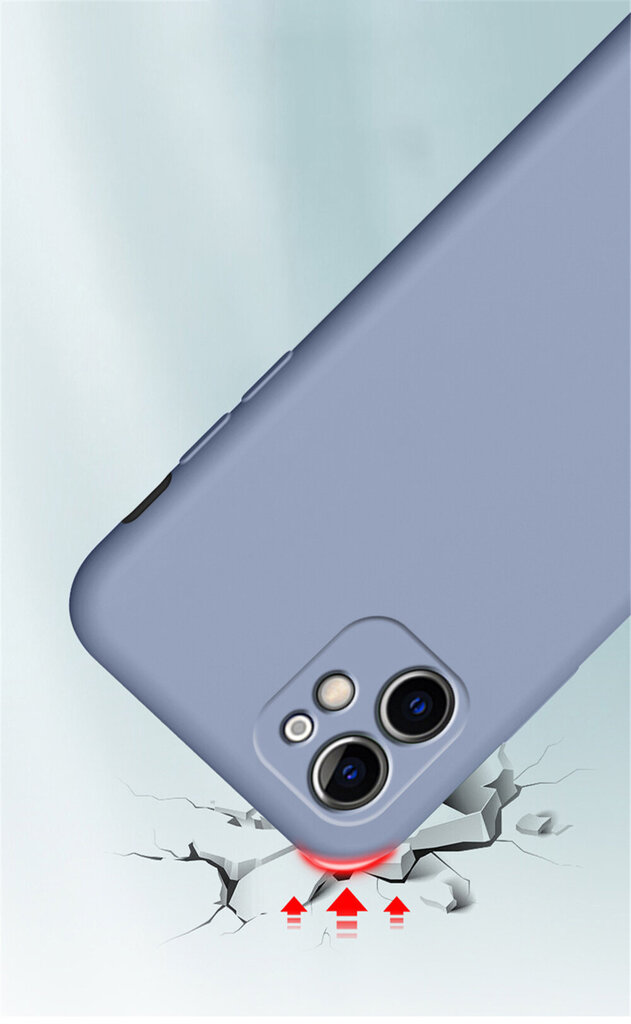 iPhone XR (6,1″) Silikoninen Suojakuori – Vaaleanvioletti hinta ja tiedot | Puhelimen kuoret ja kotelot | hobbyhall.fi