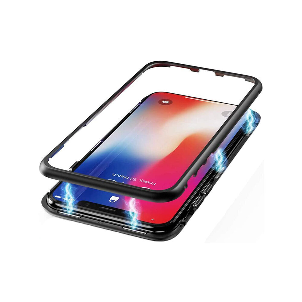 iPhone XR (6,1″) Magneettinen kuori – Hopea hinta ja tiedot | Puhelimen kuoret ja kotelot | hobbyhall.fi