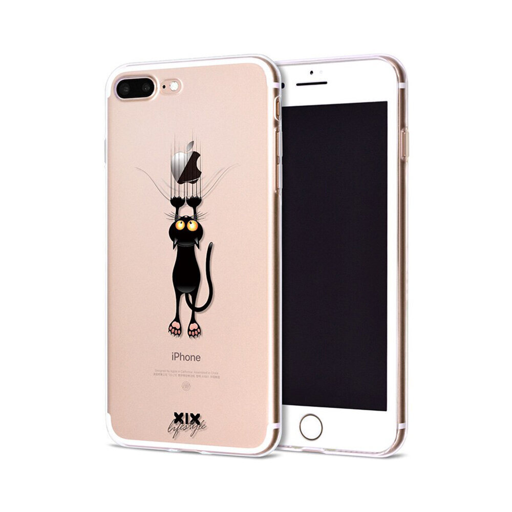 iPhone Xs Max (6,5″) Silikoninen Suojakuori – Cat hinta ja tiedot | Puhelimen kuoret ja kotelot | hobbyhall.fi