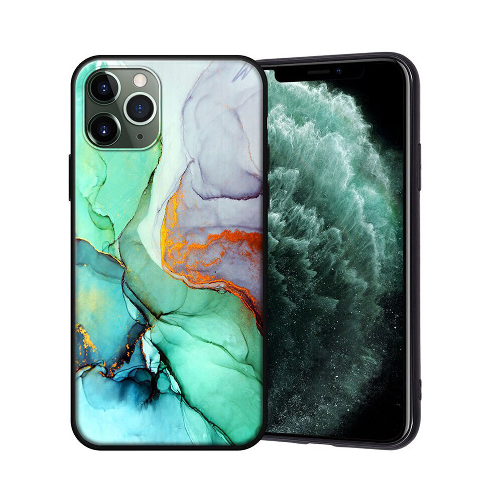 iPhone Xs Max (6,5″) Silikoninen Suojakuori – Sea Lava hinta ja tiedot | Puhelimen kuoret ja kotelot | hobbyhall.fi