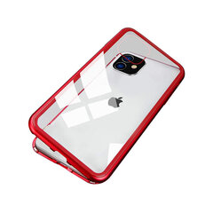 iPhone X/Xs (5,8″) Magneettinen kuori – Punainen hinta ja tiedot | Puhelimen kuoret ja kotelot | hobbyhall.fi