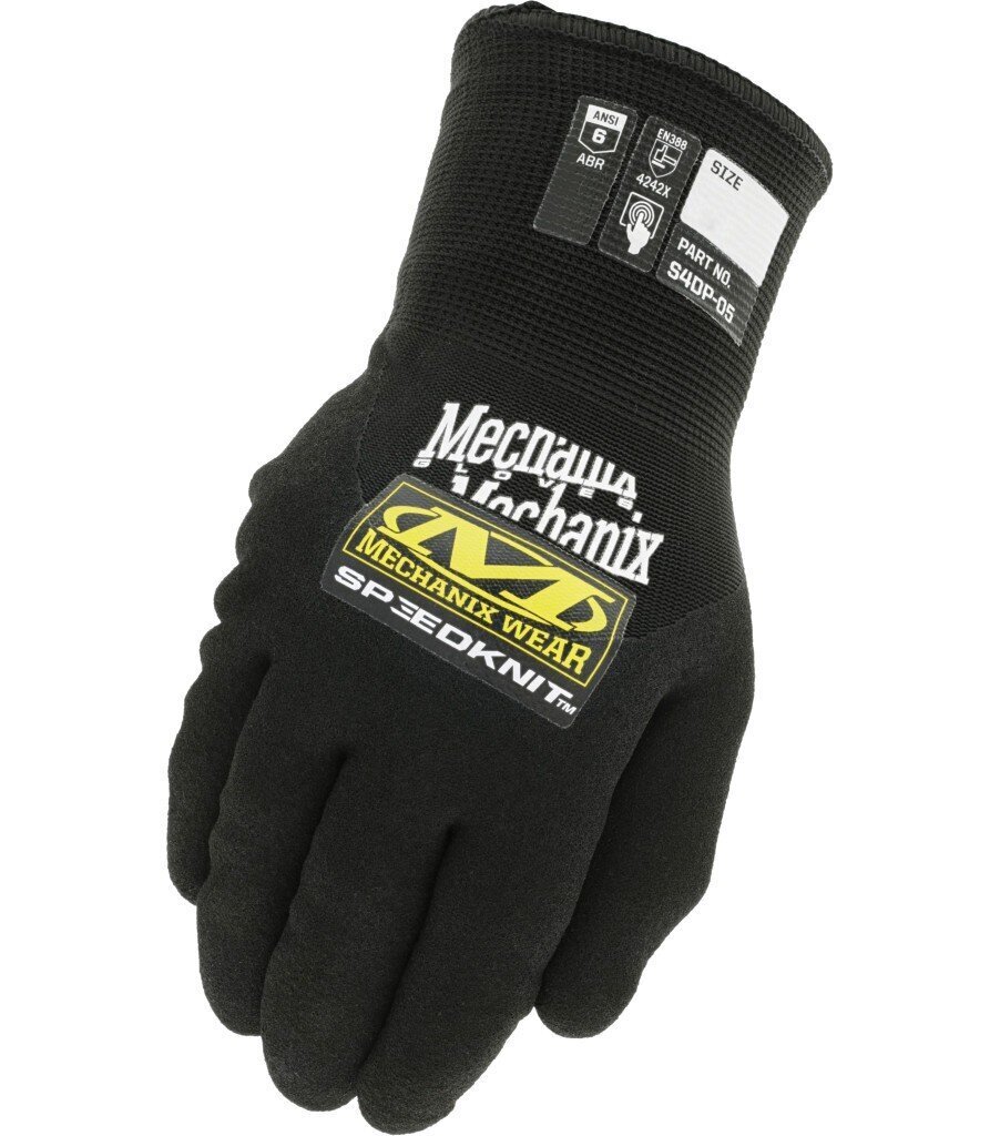 Talvikäsineet Mechanix SpeedKnit Thermal, koko XL hinta ja tiedot | Työkäsineet | hobbyhall.fi