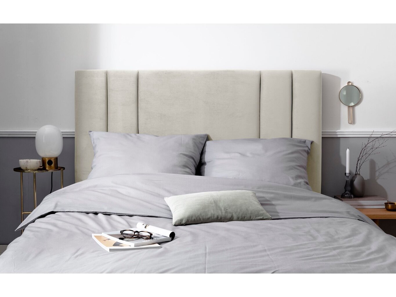 Kooko Home Do -sängynpääty, 200 cm, kerma hinta ja tiedot | Sängyt | hobbyhall.fi