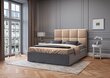 Mazzini Sofas Begonia -sängynpääty, 200 cm, beige hinta ja tiedot | Sängyt | hobbyhall.fi