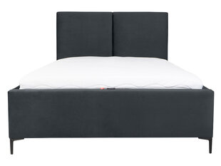 Sänky Palini, 140x200 cm, tummanharmaa hinta ja tiedot | Sängyt | hobbyhall.fi