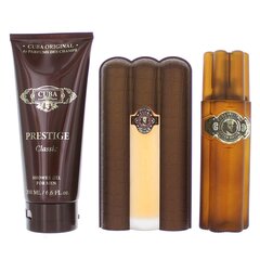 Alkuperäinen Kuuba Prestige Classic: EDT miehille 90 ml + Suihkugeeli 200 ml + Parranajovoide 100 ml hinta ja tiedot | Miesten hajuvedet | hobbyhall.fi