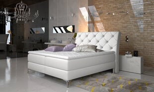 Sänky Adel 160x200 cm, valkoinen hinta ja tiedot | Sängyt | hobbyhall.fi
