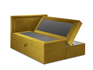Sänky Mazzini Beds Yucca 180x200 cm, keltainen hinta ja tiedot | Sängyt | hobbyhall.fi