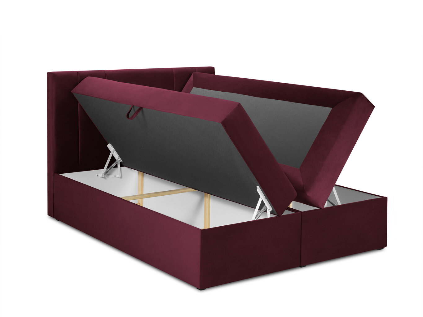 Sänky Mazzini sofas Afra 160x200 cm, punainen hinta ja tiedot | Sängyt | hobbyhall.fi
