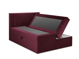 Sänky Mazzini sofas Afra 160x200 cm, punainen hinta ja tiedot | Sängyt | hobbyhall.fi
