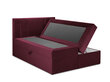 Sänky Mazzini sofas Afra 180x200 cm, punainen hinta ja tiedot | Sängyt | hobbyhall.fi