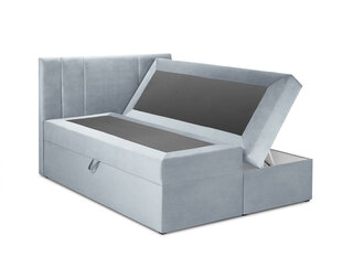 Sänky Mazzini sofas Afra 180x200 cm, vaaleansininen hinta ja tiedot | Sängyt | hobbyhall.fi