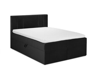 Sänky Mazzini Sofas Afra 160x200 cm, musta hinta ja tiedot | Mazzini Beds Huonekalut ja sisustus | hobbyhall.fi