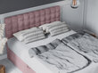 Sänky Mazzini Beds Jade 140x200 cm, pinkki hinta ja tiedot | Sängyt | hobbyhall.fi