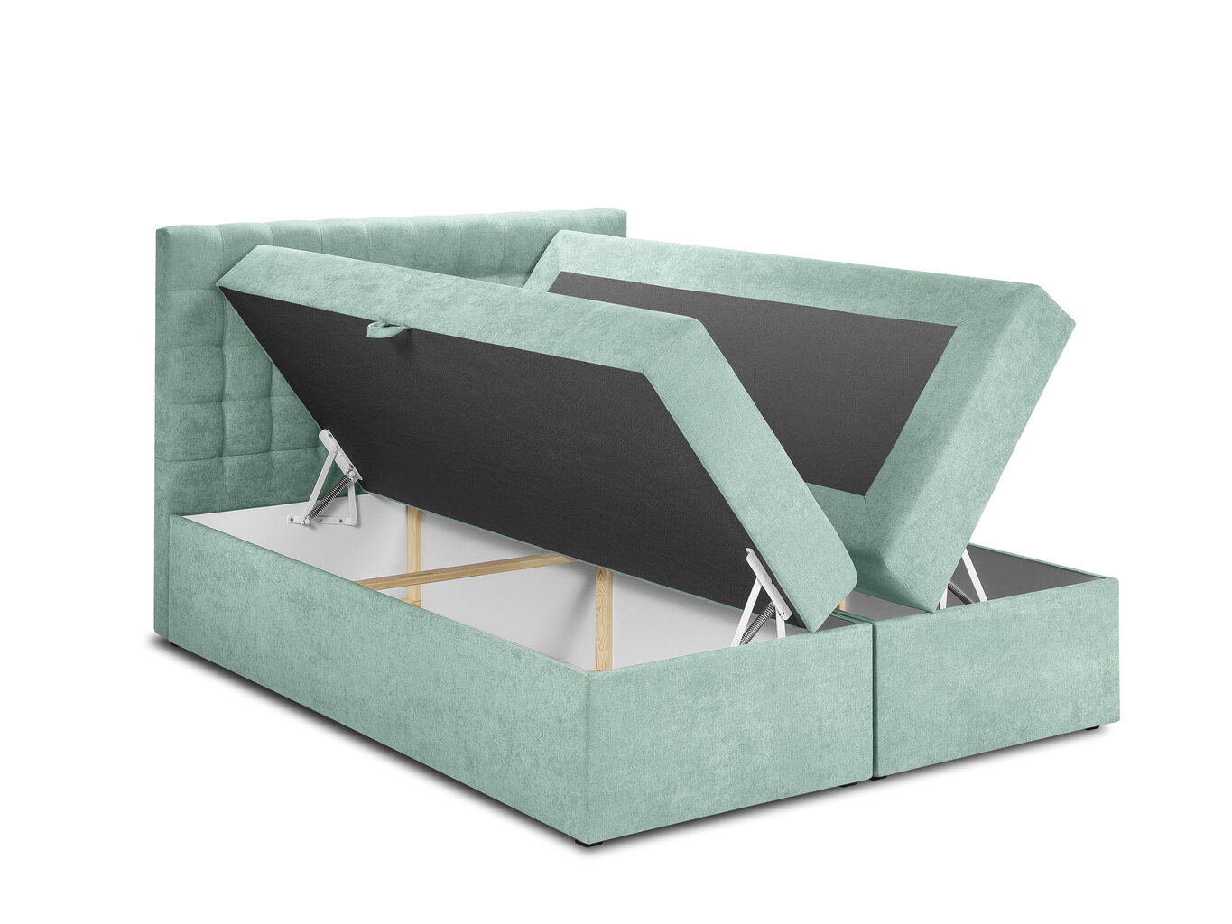 Sänky Mazzini Beds Jade 180x200 cm, vaaleanharmaa hinta ja tiedot | Sängyt | hobbyhall.fi
