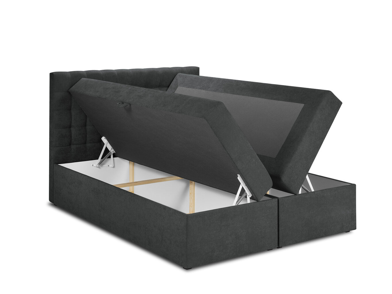 Sänky Mazzini Beds Jade 160x200 cm, tummanharmaa hinta ja tiedot | Sängyt | hobbyhall.fi