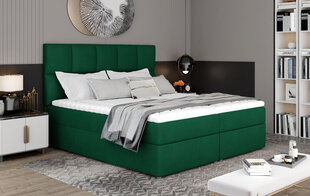 Sänky NORE Glossy 145x200 cm, vihreä hinta ja tiedot | Sängyt | hobbyhall.fi
