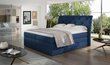 Sänky NORE Mirabel 20, 160x200 cm, sininen hinta ja tiedot | Sängyt | hobbyhall.fi