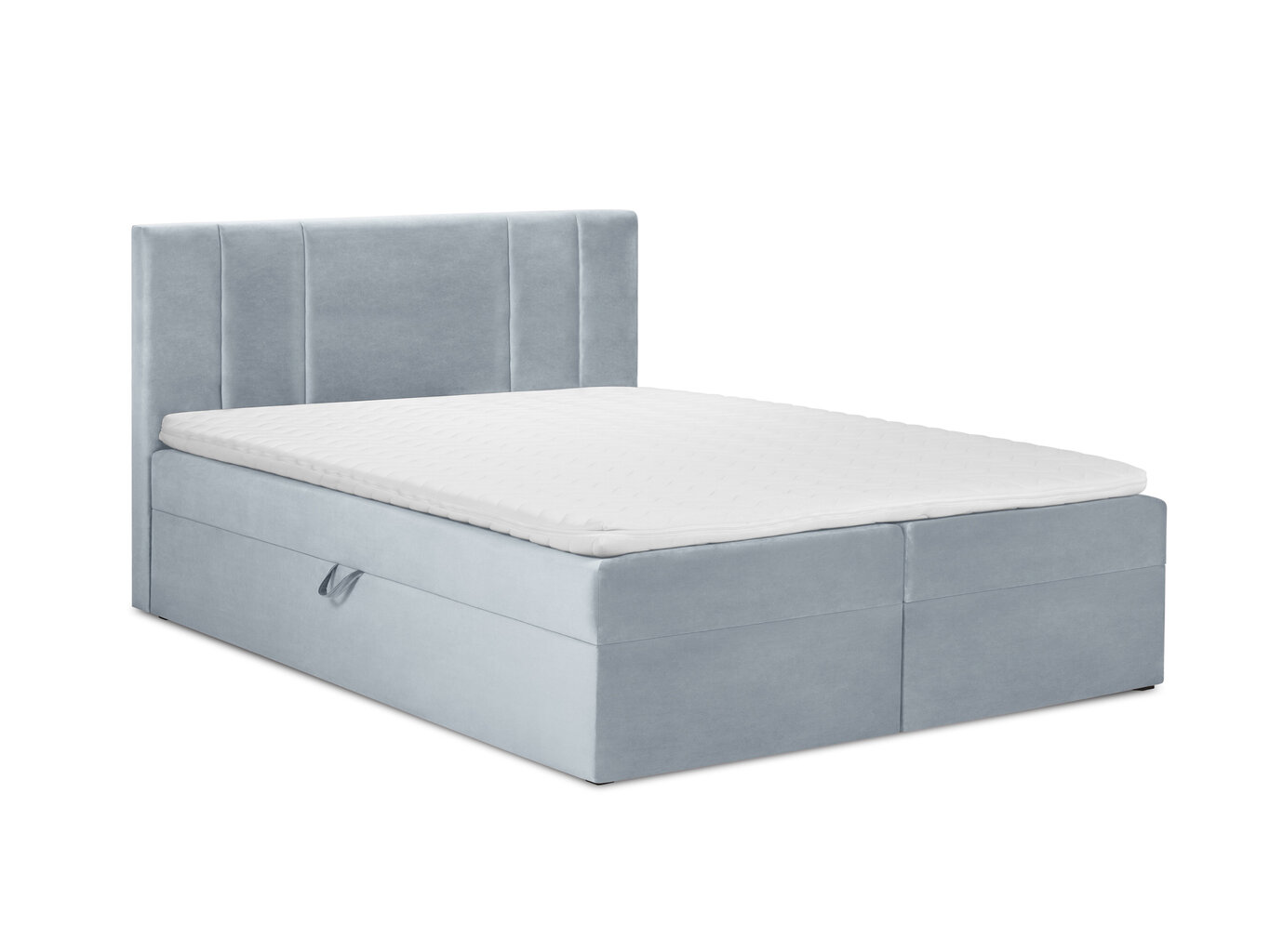 Sänky Mazzini Beds Afra 200x200 cm, vaaleansininen hinta ja tiedot | Sängyt | hobbyhall.fi