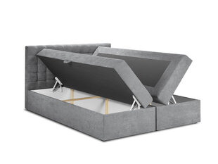 Sänky Mazzini Beds Jade 200x200 cm, harmaa hinta ja tiedot | Sängyt | hobbyhall.fi