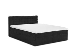 Sänky Mazzini Beds Jade 200x200 cm, musta hinta ja tiedot | Sängyt | hobbyhall.fi