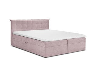 Sänky Mazzini Beds Echaveria 200x200 cm, vaaleanpunainen hinta ja tiedot | Sängyt | hobbyhall.fi