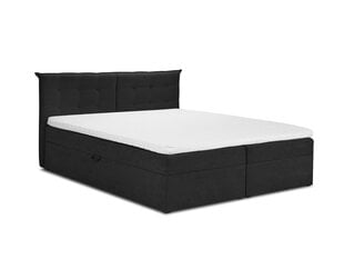 Sänky Mazzini Beds Echaveria 200x200 cm, musta hinta ja tiedot | Sängyt | hobbyhall.fi